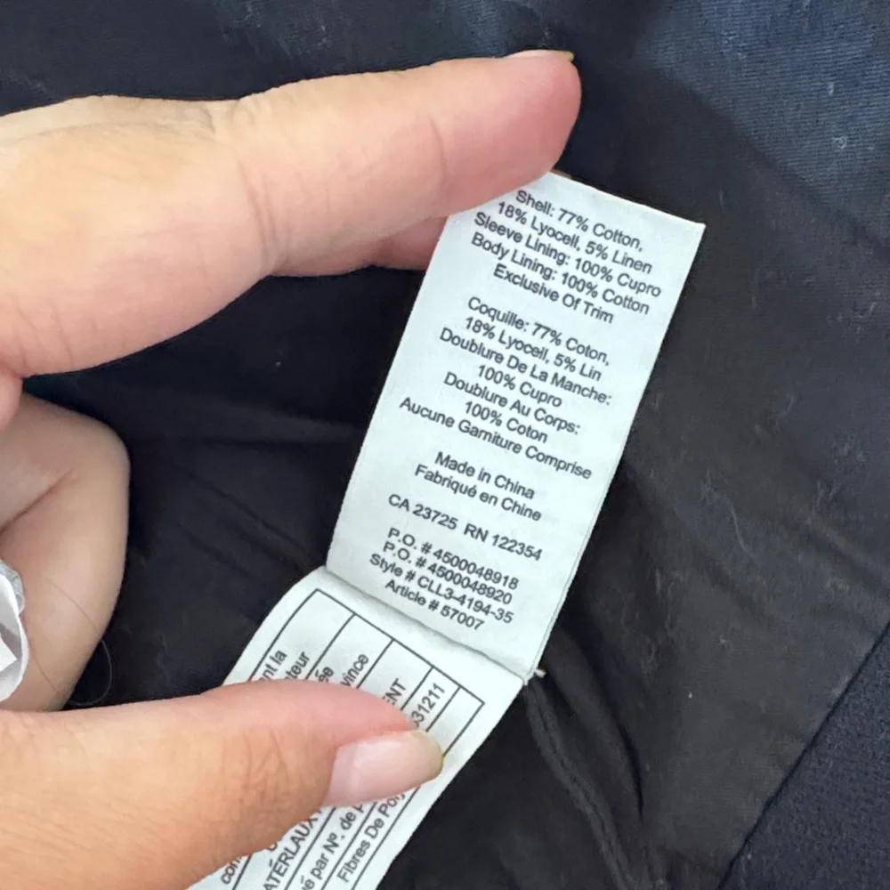 TNA Black Puffer Jacket for Women - Picture 7 of 7